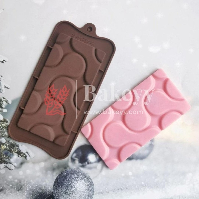 Silicone Puzzle 2 Design Chocolate Bar Mould