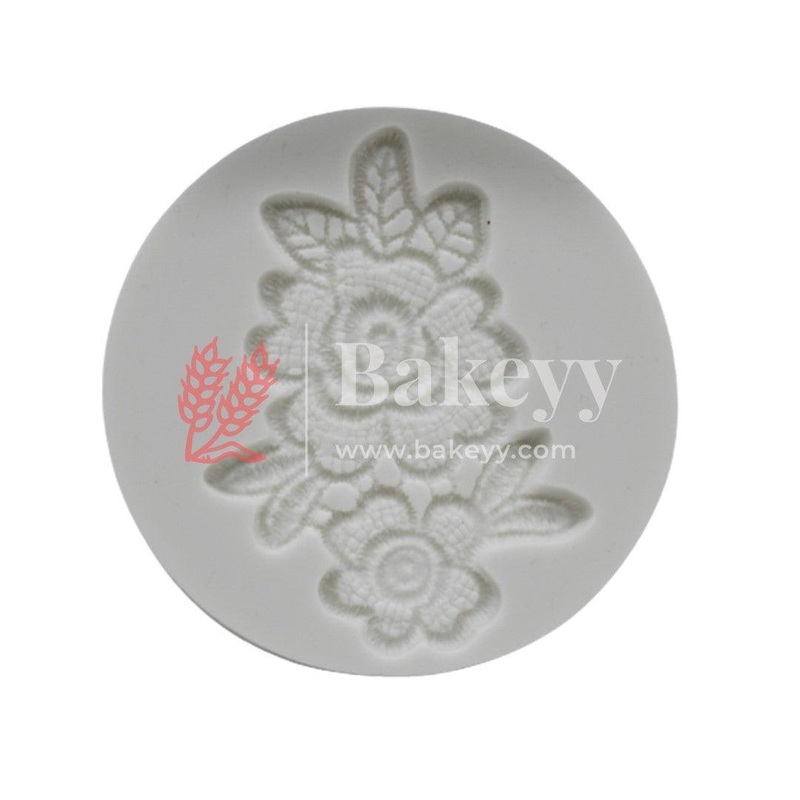 Two Flower Fondant Mould