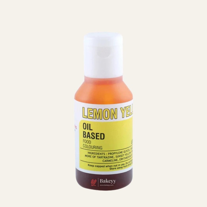 Bake Haven | Oil Candy Colours | Lemon Yellow | 15g