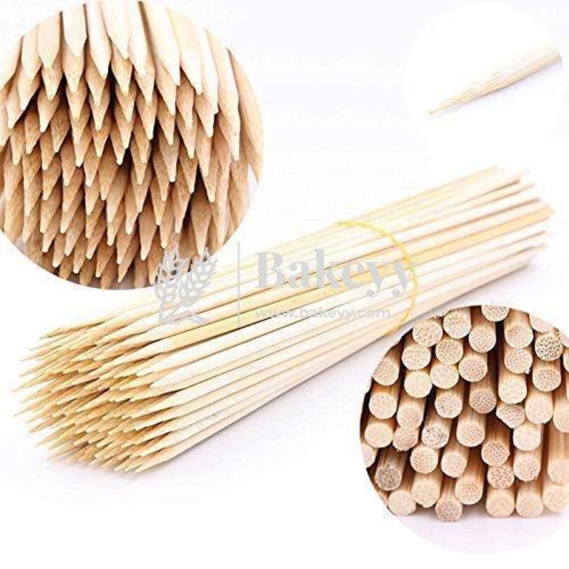 Bamboo Skewers | Pack Of 45 | Wood Skewer | Wooden Stick | 5mm