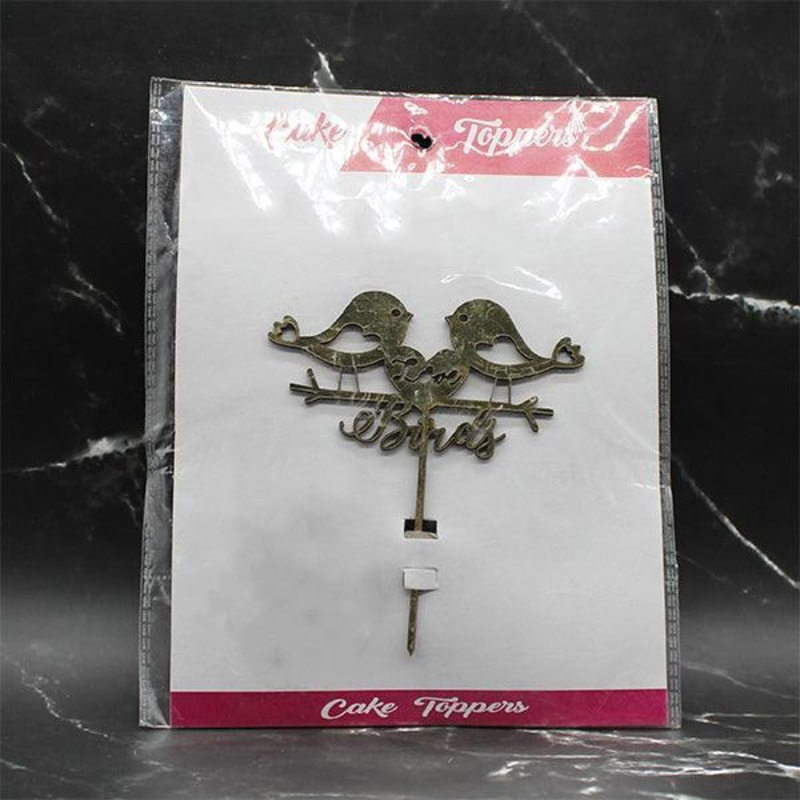 Cake Topper | Love Birds