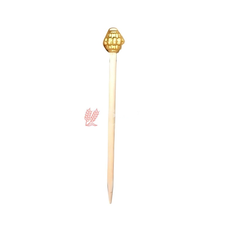 Fancy Toothpicks | Chocolate Toothpicks | With Flower in Top | Pack Of 70
