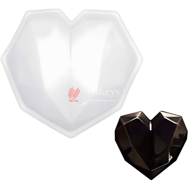 Heart Shape Mould | Silicone Mould