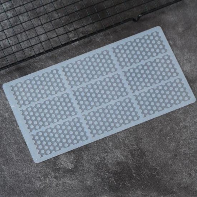 Selicone Cholacate Garnishing Mould Honey Comb