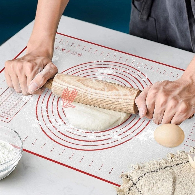 White Kitchen Baking Liner Sheet| Silicone Baking Mat| Heat Resistant Oven Mats-1 Piece