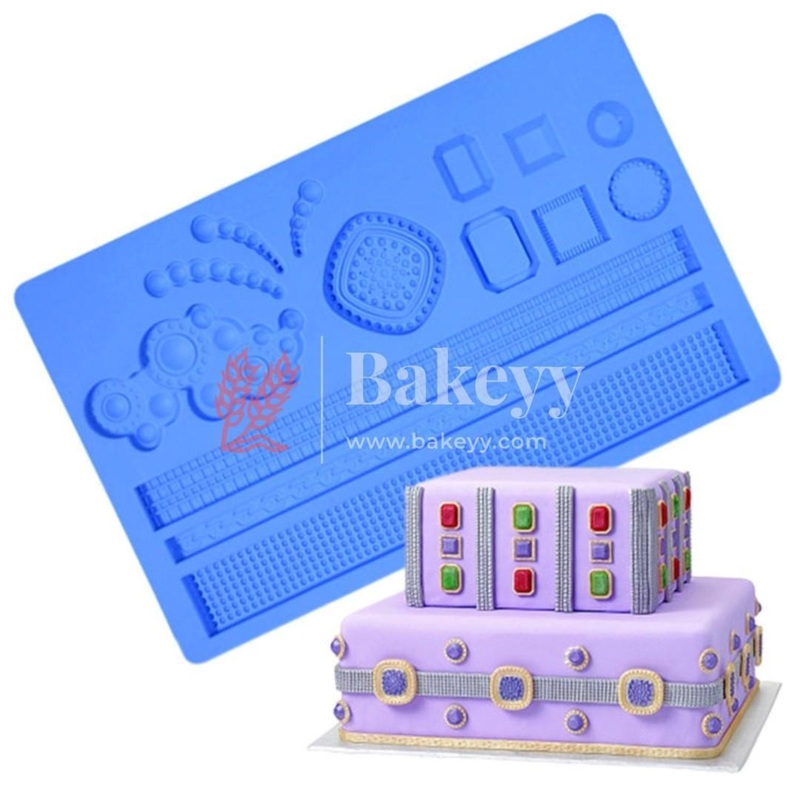 3D Silicone Jewels and Diamond Shaped Baking Mould Fondant Cake Tool Chocolate Candy Cookies Pastry Soap Moulds