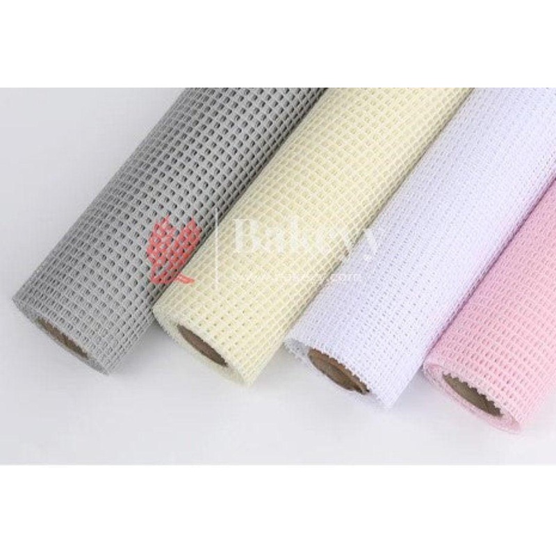 Square Mesh Florist Flower Floral Outer Bouquet Packaging Material