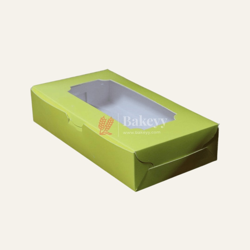 2 Brownie Box | Yellow Color  | With Window