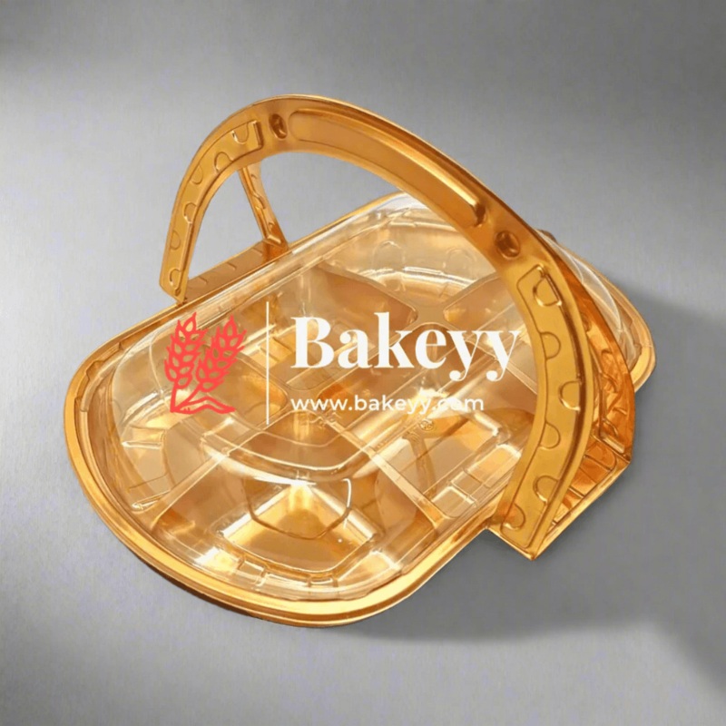 6 Cavity Dry Fruit Box | Pack Of 10 | Gift Box | Multi Compartment Box | (Pack of 10)