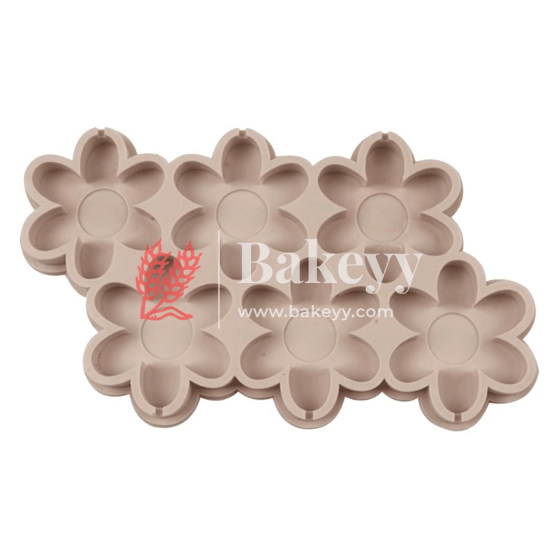 Flower Silicone Chocolate Mould | 6 Cavity