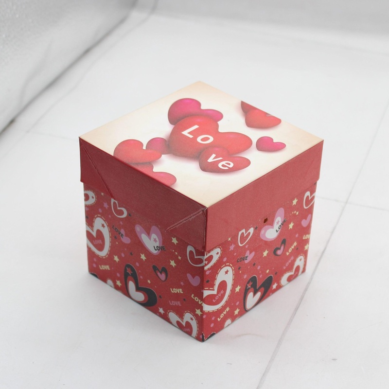 Gift Box | Pack Of 12 | Chocolate Packing Box | Return Gift Box | Red Colour