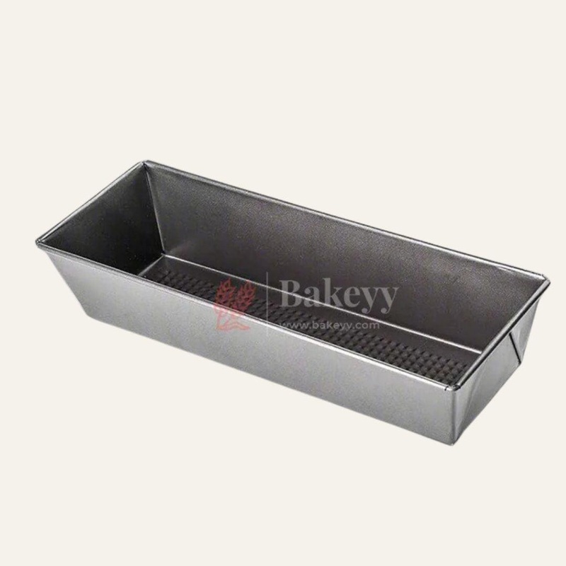 Non-Stick Baking Pan | Oblong Cake Pan | Steel Rectangular Baking Mold | Tray for Cake| Brownie | Bakeware | Easy to Clean | Optimal Heat Conduction