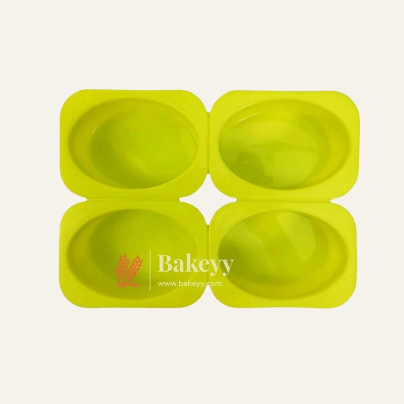 Silicone round  Baking Mould  4 Cavity | Heat Resistant| Non-Stick|