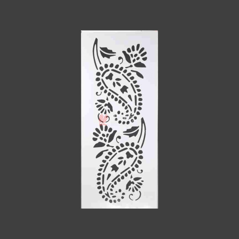 15x39cm| Leaf Pattern Cake Stencil | DIY Crafts & Baking | Reusable Sheets | 1 Piece