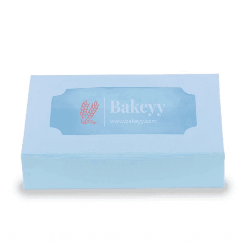 6  Macron Box | Blue Color | With Window