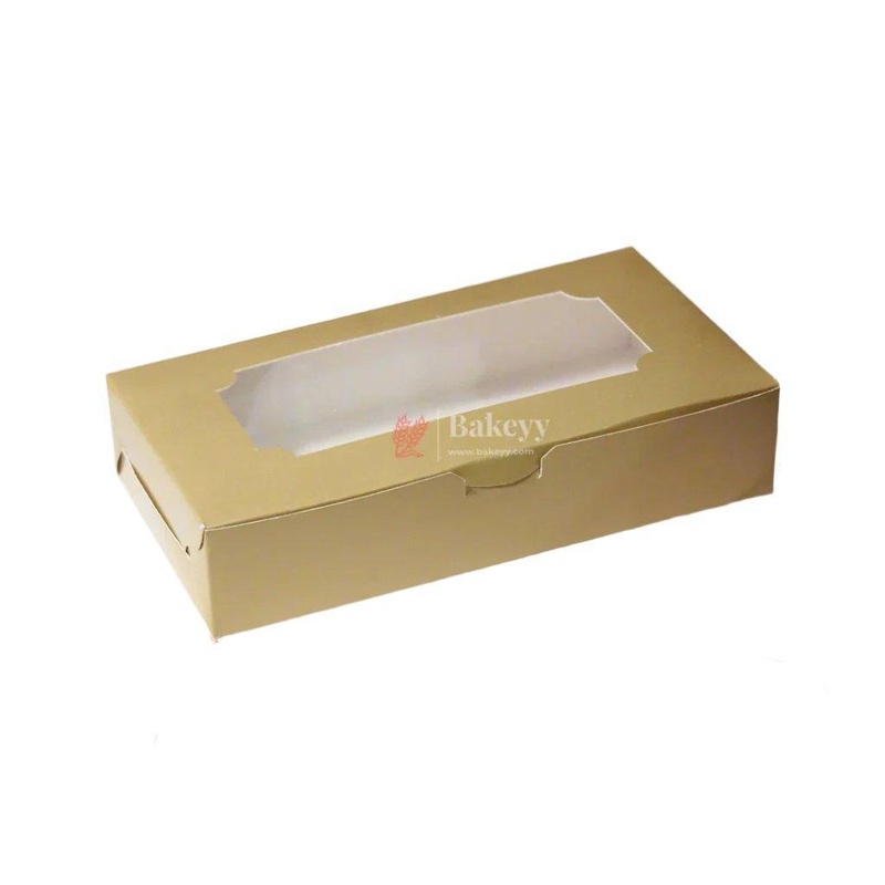 6 Macron Box | Gold Color | With Window