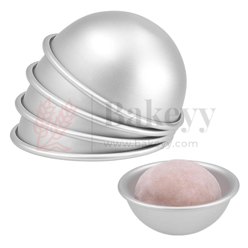 6" Semi Circle Cake Mould| Perfect for Baking Half Round Cakes| 1 Piece