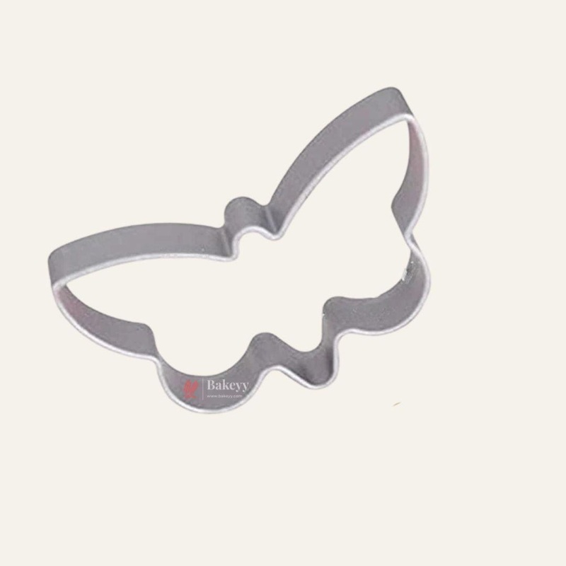 Cookie - Biscuit Cutter - Butterfly  Shape - Biscuit Mould - Aluminium - 1 Piece