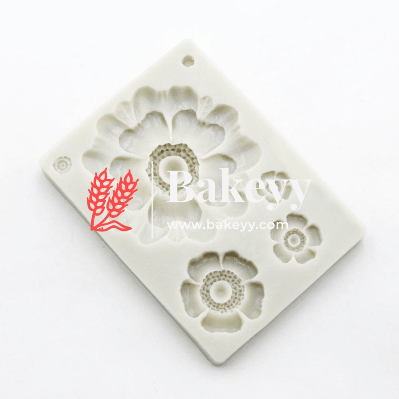 Flower Design Fondant and gum paste Mould