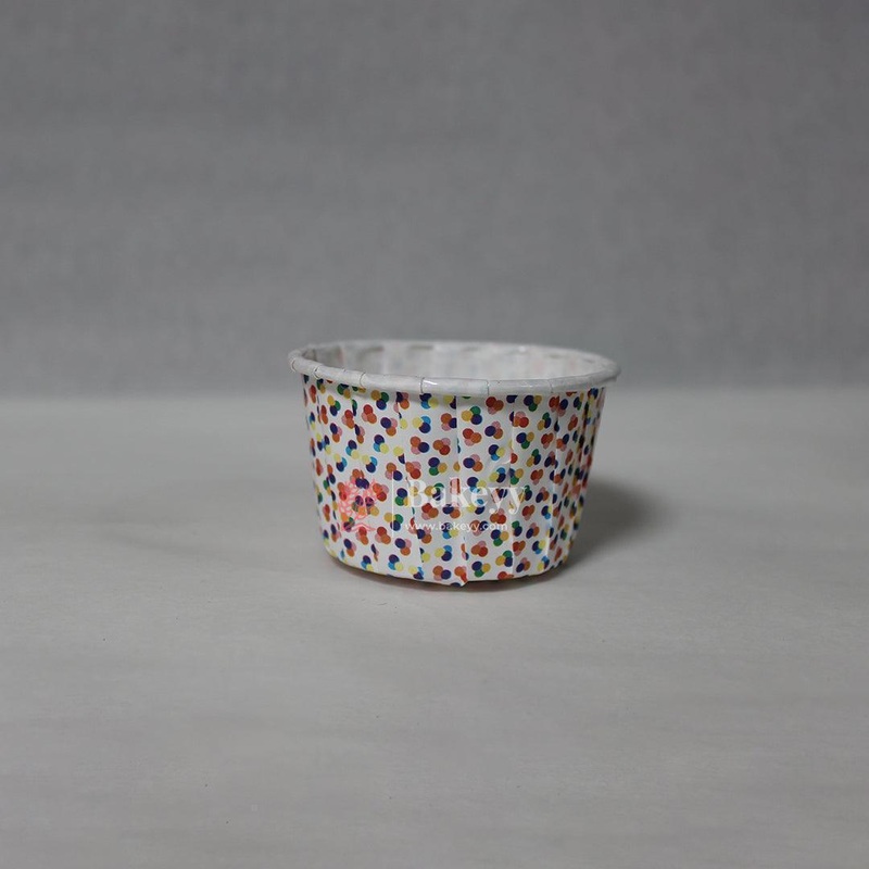 Size 5 | Decorative Muffin Cup | Curl Edge | Cupcake Liner |  Pack of 100