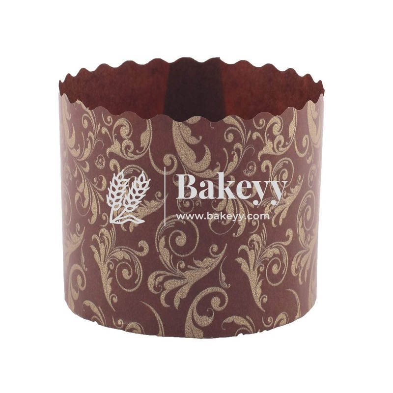 100g Bake and Serve Round Mould | Paper Baking Mould | Muffin Mould | Pack of 50