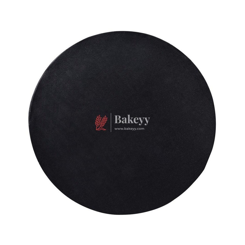 14 inch Black Round Drum Cake Board Cake Base | Pack of 5 |