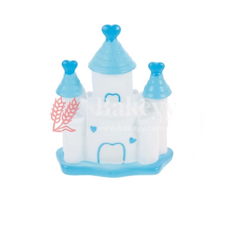 Castle Fairy Tale Cake Topper Blue | Doll Cake Topper