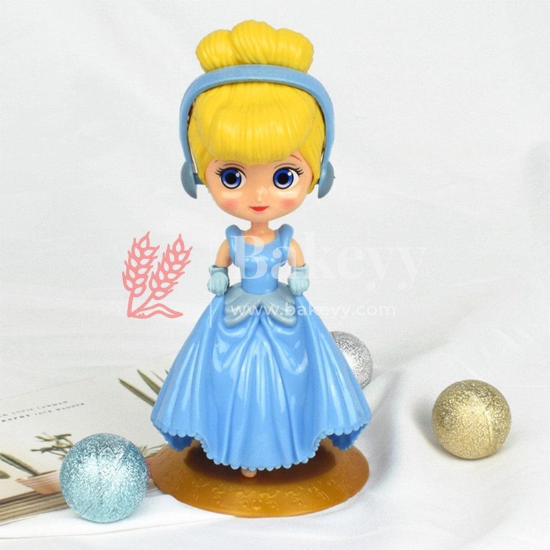 Cinderella cake toy topper for cake decoration l Doll Toy Cake Topper