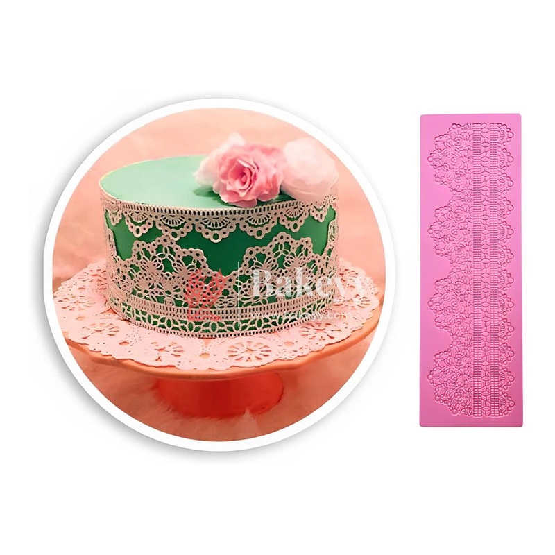 Flexible Silicone Lace Mold for Cake Decorating