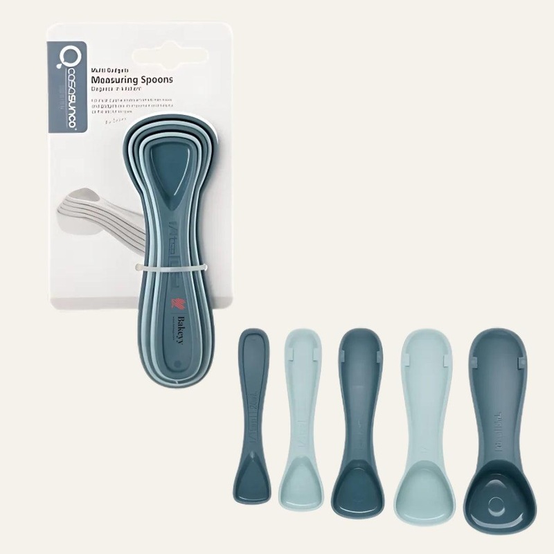 Minimalist Measuring Spoon Set Of 5 - Elegant and Functional Kitchen Tool
