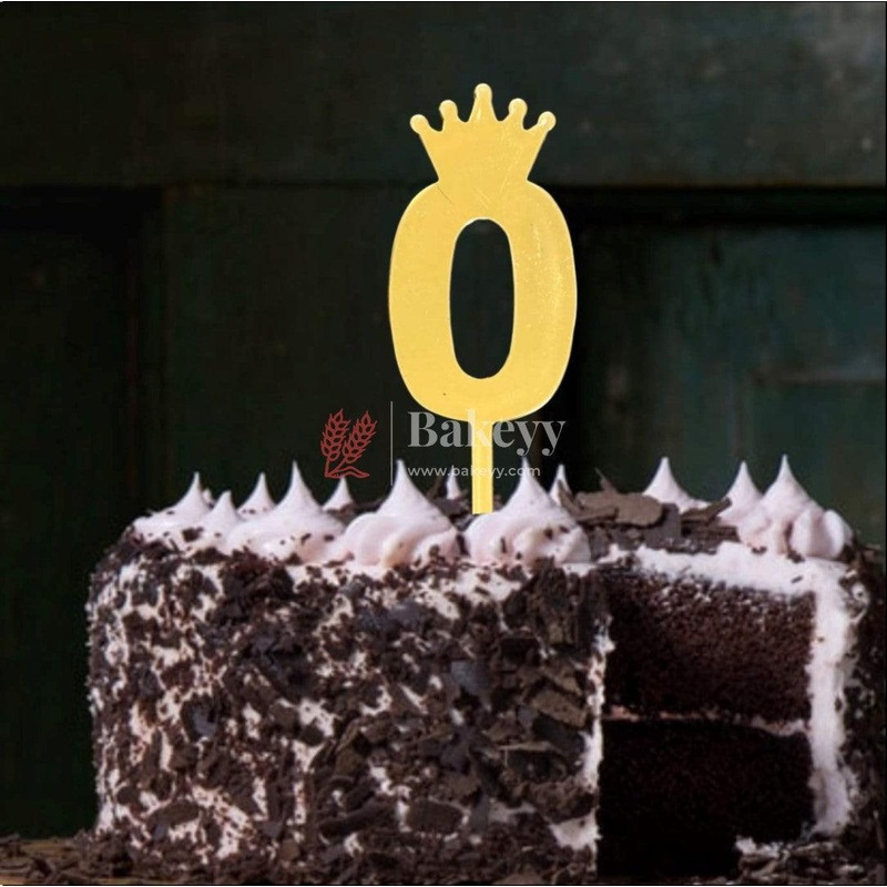 Number Cake Topper | Birthday, Anniversary Toppers | Acrylic Topper |
