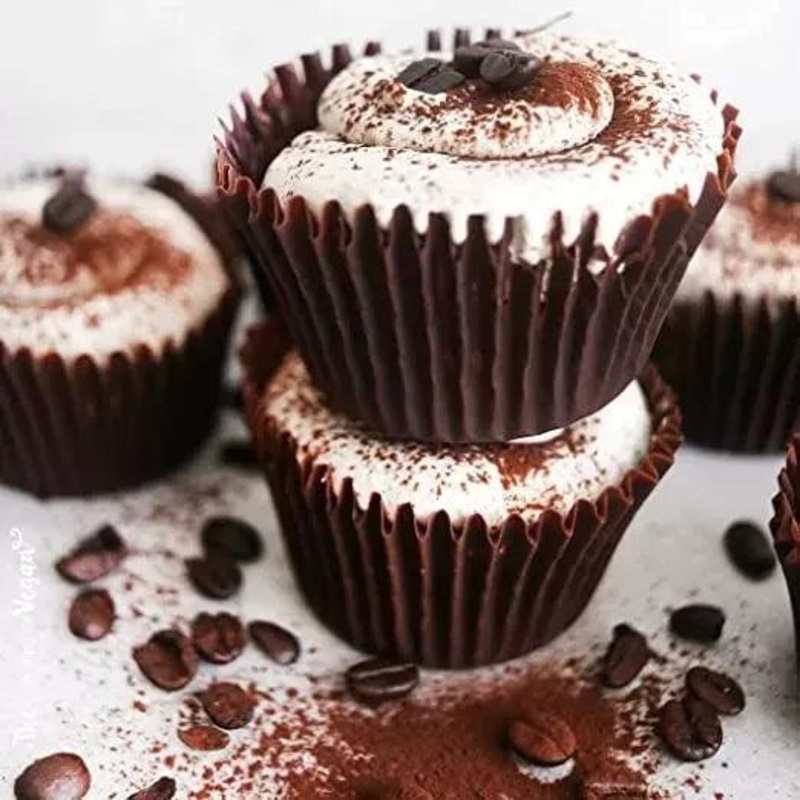 Size 6 Brown Colour Cupcake Liners | 250 pcs | Baking Cup