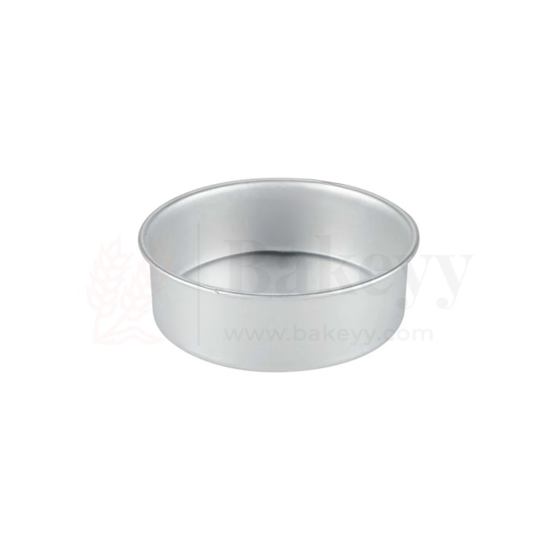 3x2.5" Round Aluminium Cake Mould