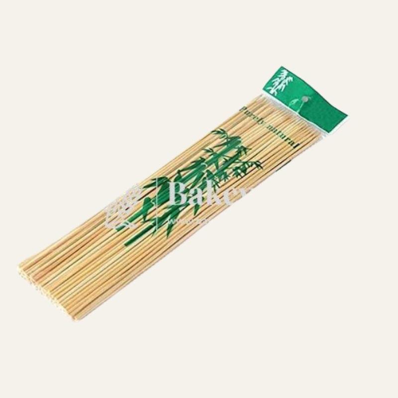Bamboo Skewers 4 Inch Pack of 60 | Wood Skewer | Wooden Stick | 2mm