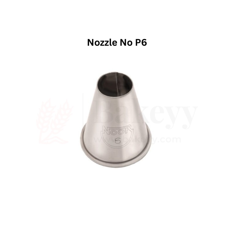 Big Nozzle No.P6  Stainless Steel Piping Tip for Cake Decoration