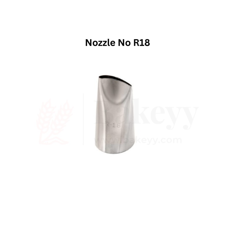 Big Nozzle No.R18  Stainless Steel Piping Tip for Cake Decoration