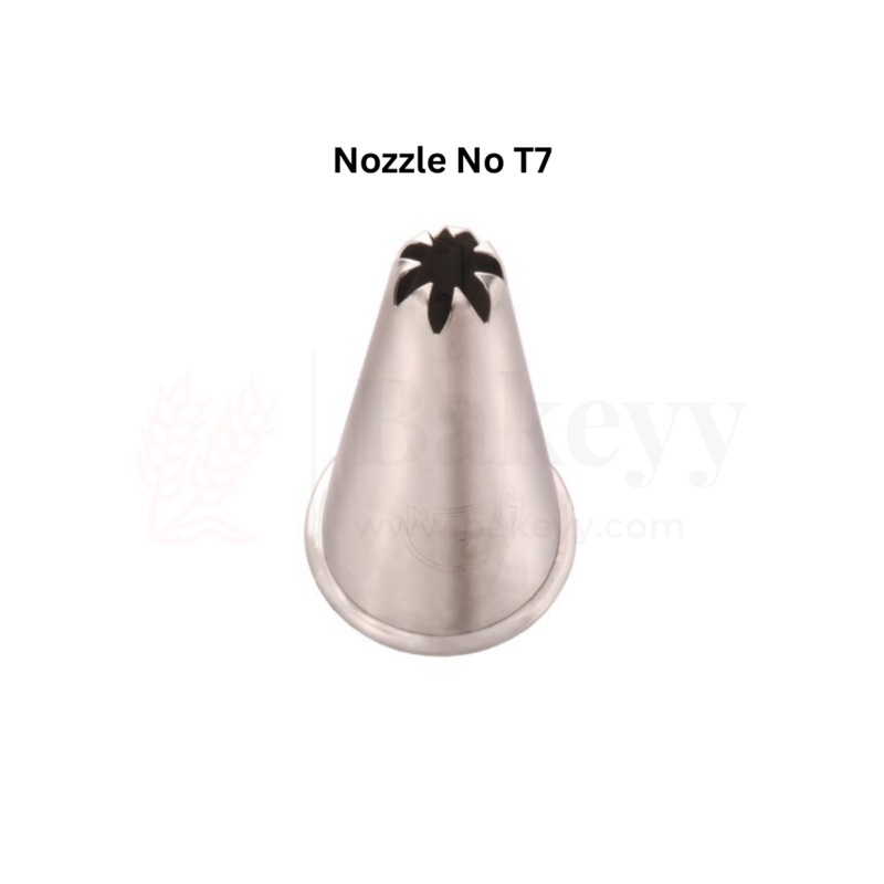 Big Nozzle No.T 7  Stainless Steel Piping Tip for Cake Decoration