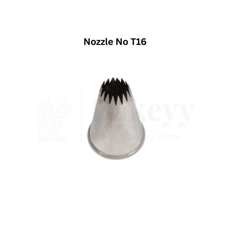 Big Nozzle No.T16  Stainless Steel Piping Tip for Cake Decoration