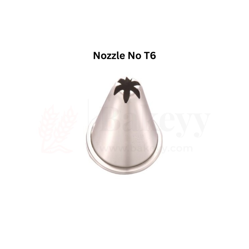 Big Nozzle No.T6  Stainless Steel Piping Tip for Cake Decoration