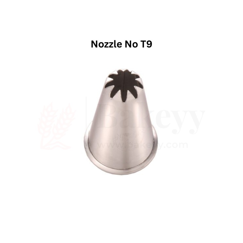 Big Nozzle No.T9  Stainless Steel Piping Tip for Cake Decoration