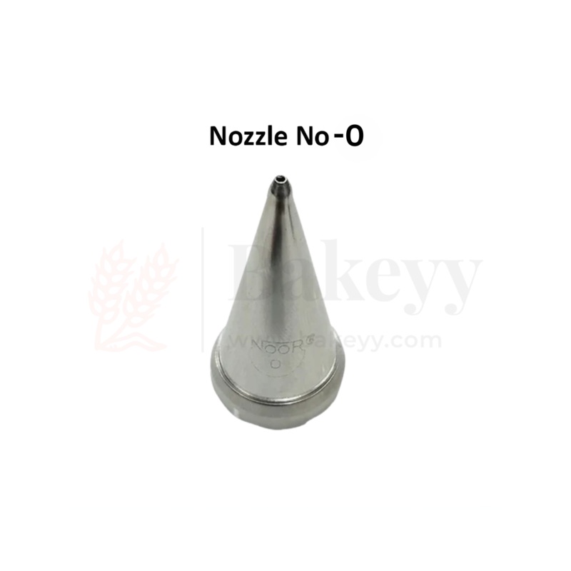 Small Nozzle No.0  Stainless Steel Piping Tip for Cake Decoration