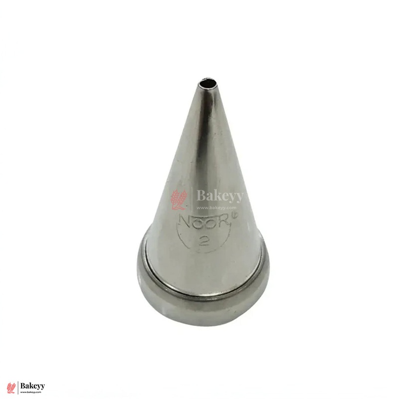 Small Nozzle No. 02  Stainless Steel Piping Tip for Cake Decoration