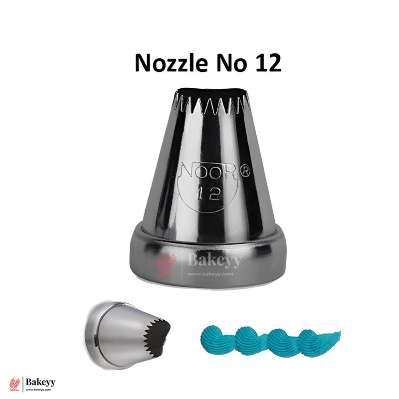 Small Nozzle No.12  Stainless Steel Piping Tip for Cake Decoration