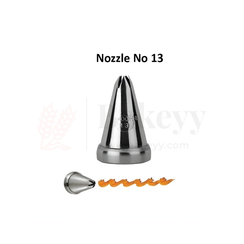 Small Nozzle No.13  Stainless Steel Piping Tip for Cake Decoration