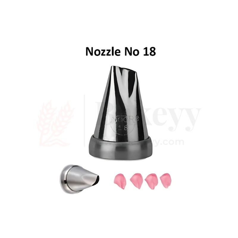 Small Nozzle No.18  Stainless Steel Piping Tip for Cake Decoration