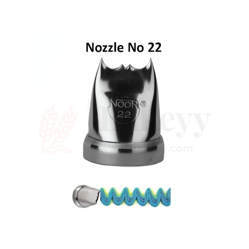 Small Nozzle No.22  Stainless Steel Piping Tip for Cake Decoration