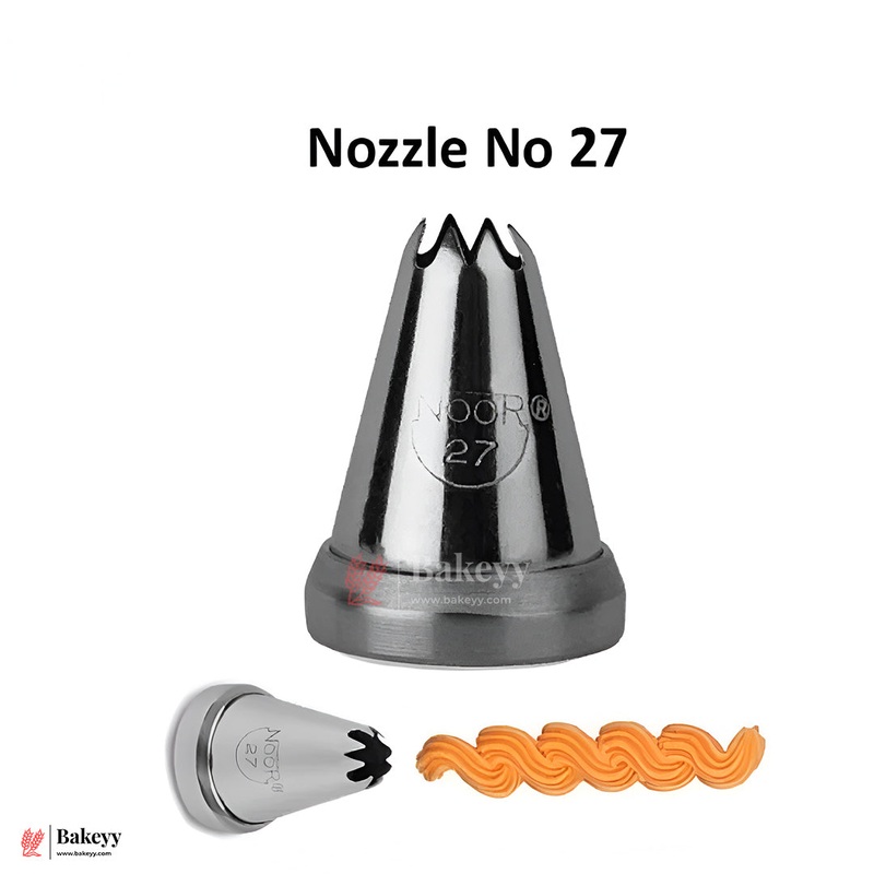 Small Nozzle No.27  Stainless Steel Piping Tip for Cake Decoration