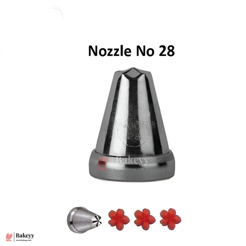 Small Nozzle No.28  Stainless Steel Piping Tip for Cake Decoration
