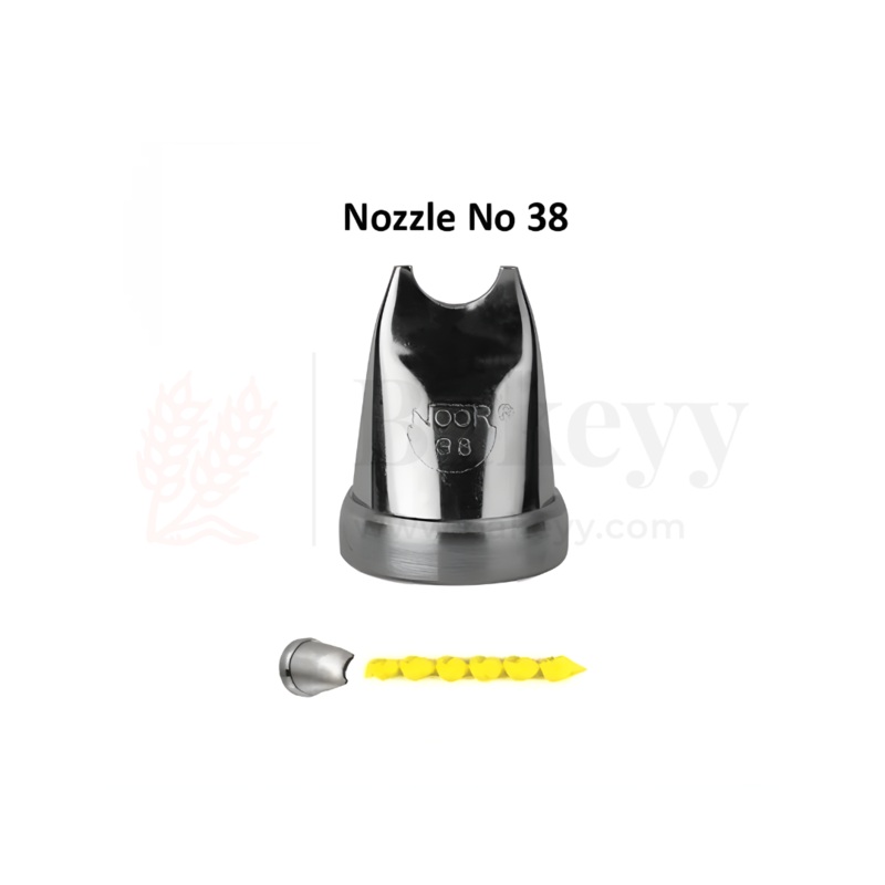 Small Nozzle No.38  Stainless Steel Piping Tip for Cake Decoration