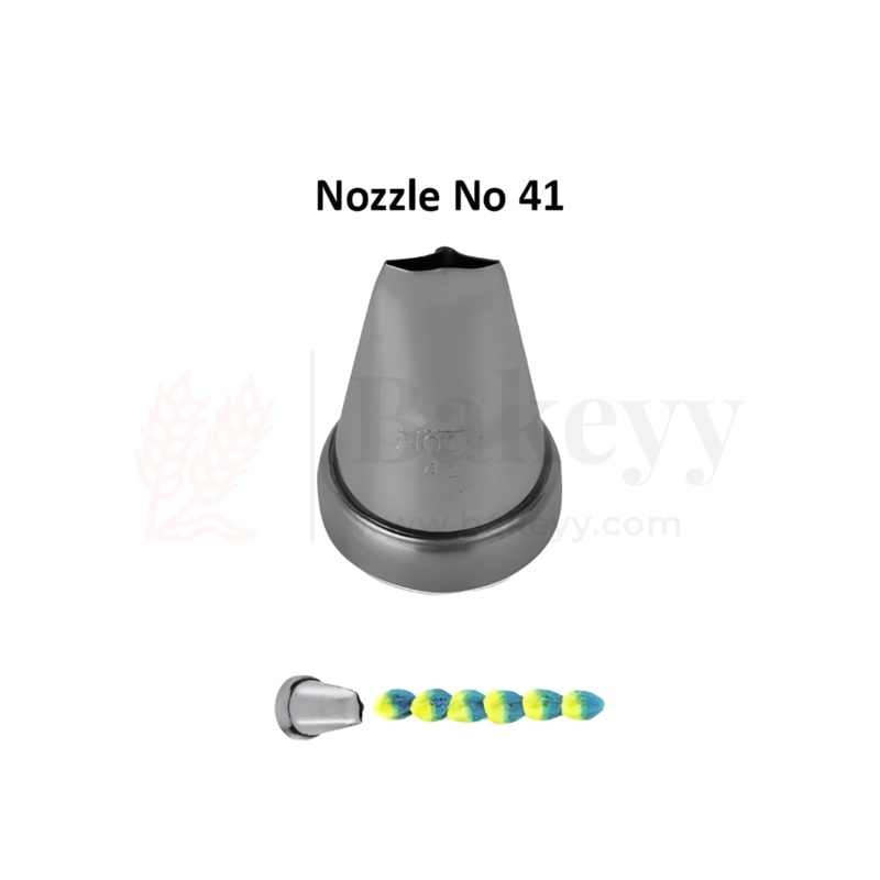 Small Nozzle No.41  Stainless Steel Piping Tip for Cake Decoration